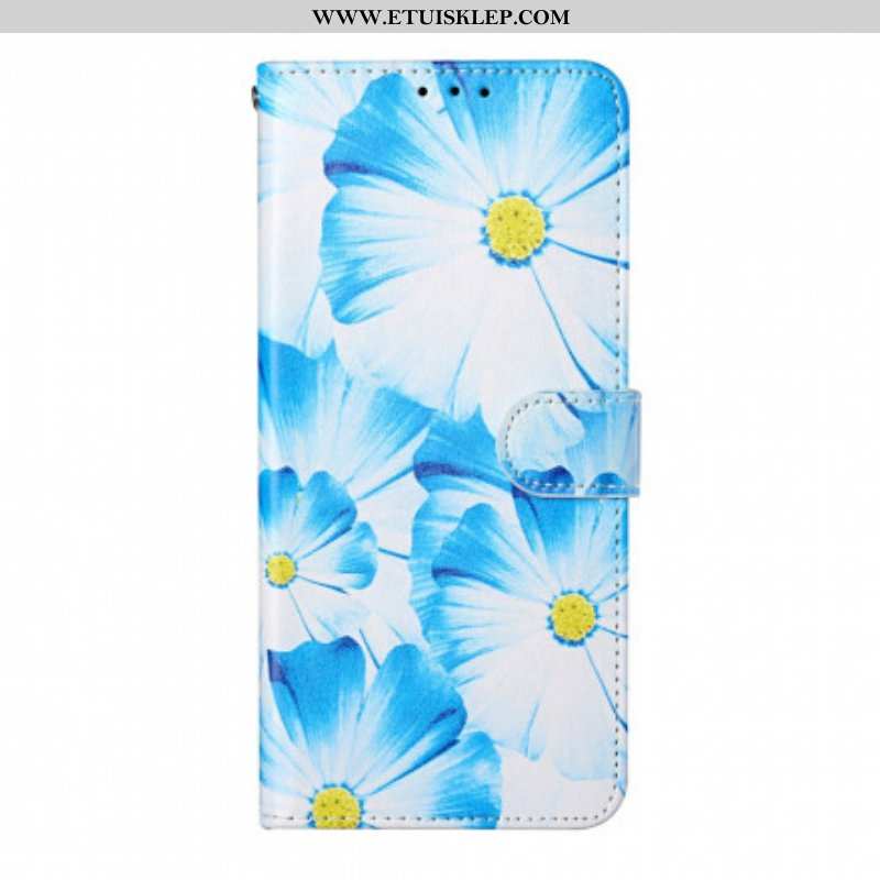 Etui Folio do Samsung Galaxy S21 Ultra 5G Szalone Kwiaty